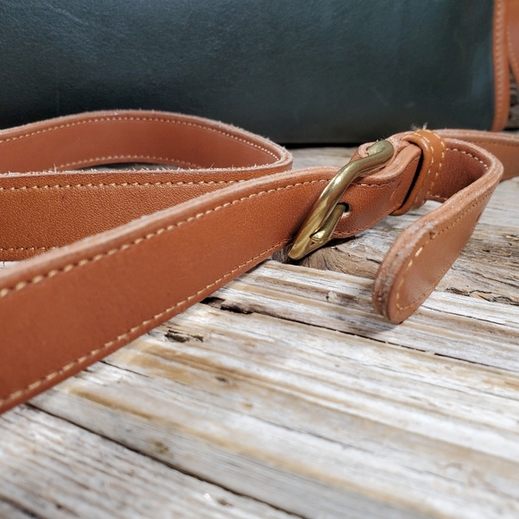 COACH Natural Full Grain Leather Crossbody Bag - Picture 4 of 13